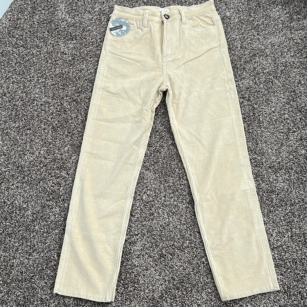 Tan corduroy pants